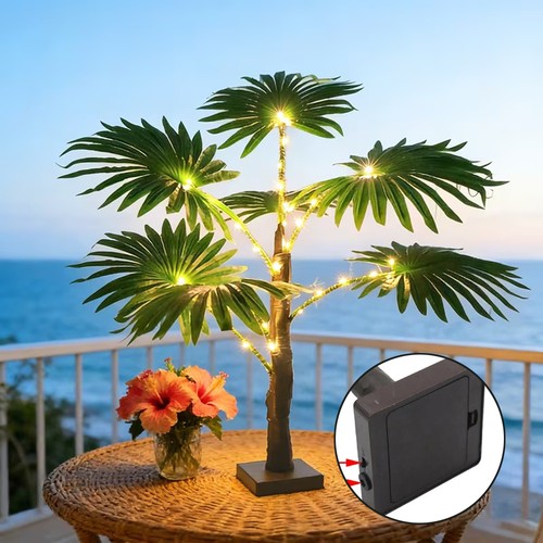 Palm leaves lamp - palm,