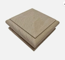 Oak newel post cap - cap|, pyramid