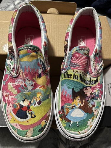 Rare vans disney slip - disney, on
