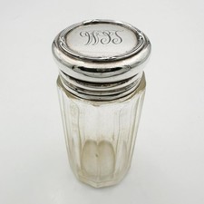 ANTIQUE DRESSING TABLE JAR