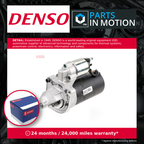 Starter motor fits fiat - fits, ducato