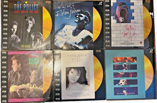 Large LaserDisc Music Video Collection – 80s/90s Rock & Pop
