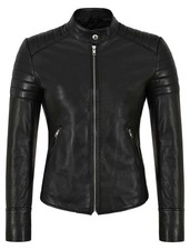 Ladies Women Black Slim Fit