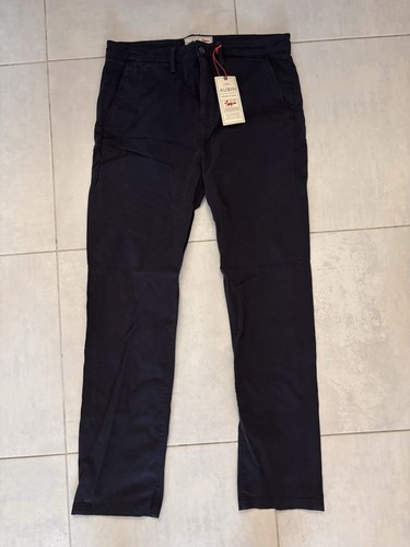 Men aubin navy chinos - navy, 32r