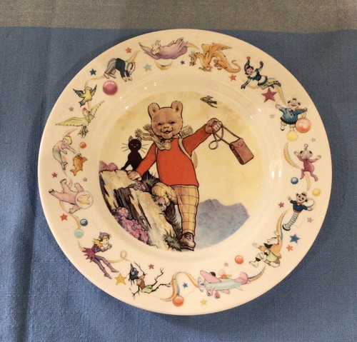 Wedgwood rupert bear plate - bear,