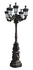 Street light Garden lamp 5 Lanterns cast iron Lighting Ornate