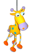 Bouncy baby giraffe ceiling