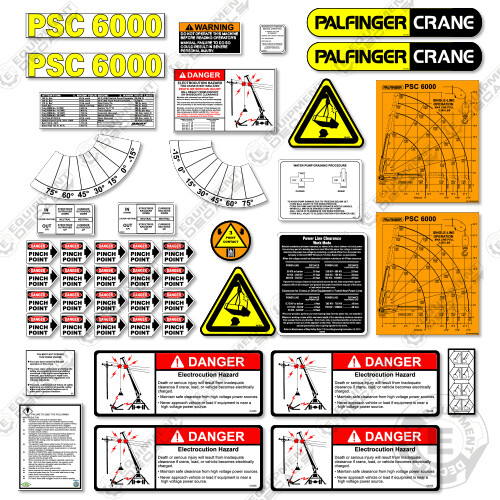 Fits palfinger psc6000 decal - fits,