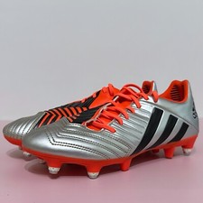 ADIDAS Incurza Elite SG Soft Ground M29398 Silver Mens Rugby Boots Size UK 7