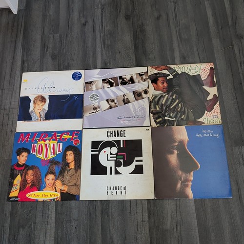 80s new wave vinyl lps - new,