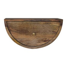 Half Moon Oak Toned Floating