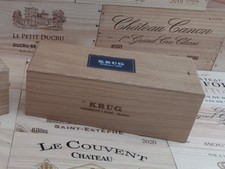Wooden Wine Box Crate with lid