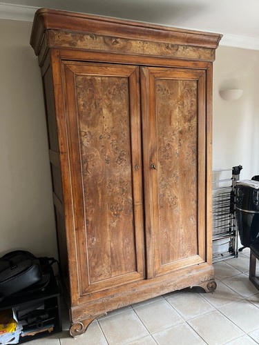 Vintage french armoire - vintage,