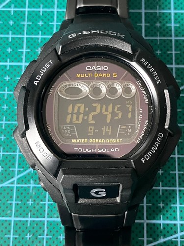 Casio shock 810bd full - casio, gw-810bd