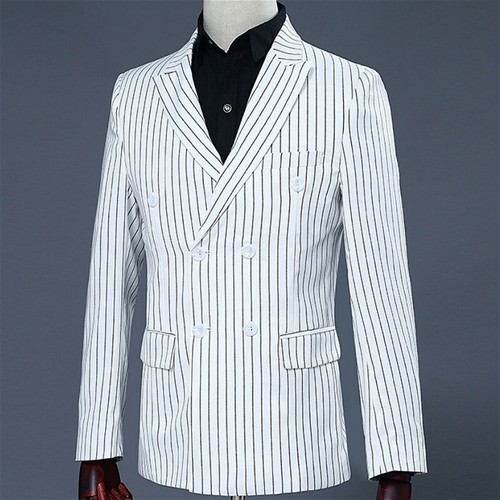 Men striped suit piece - men,