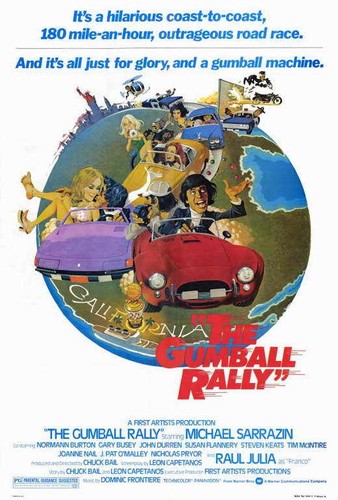 The gumball rally movie poster - gumball,