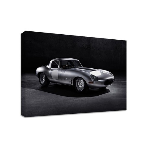 Jaguar type framed canvas - type,