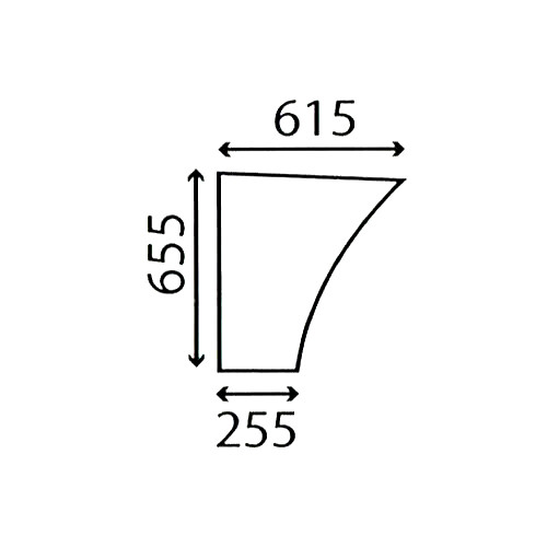 Lower door glass for - lower,