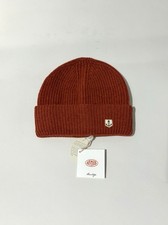 Armor Lux Men’s Beanie Hat Knitted Orange Wool Anchor Logo New Winter Oi Polloi