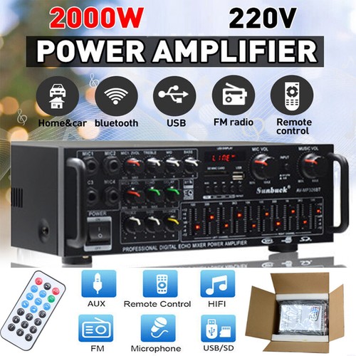 2000w digital bluetooth stereo - digital,