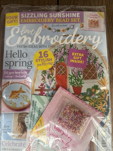 Love embroidery magazine 77 - magazine, #77