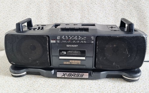 Sharp ghettoblaster cassette - sharp,