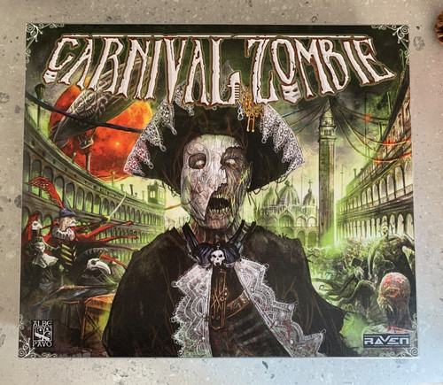 Carnival zombie board game - zombie,