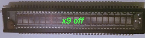 Job lot vfd digit - lot, 9x