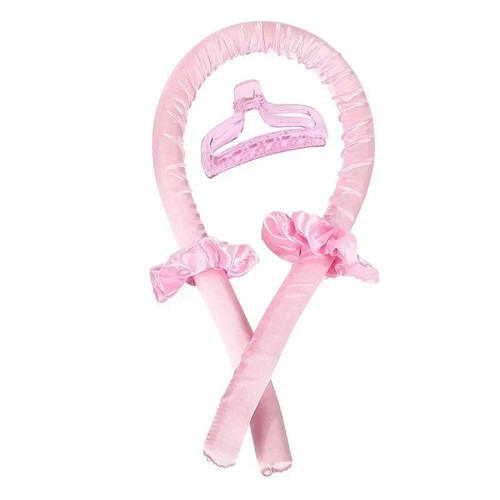 Heatless curling rod headband - rod,