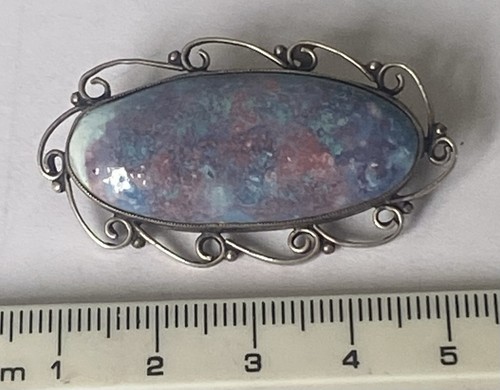 Lovely ruskin ceramic silver - lovely,