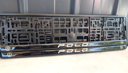 Car number plate holder - number,