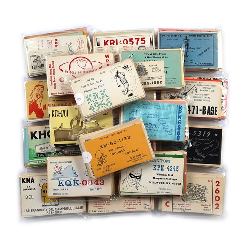 Vintage qsl cards lot cb - vintage,