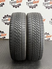 2x 205 65 R16C 107/105T FIRESTONE VANHAWK2 WINTER M+S 5-7mm TESTED FREE FITTING 