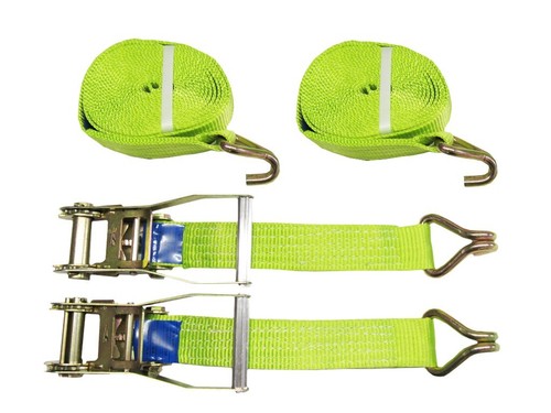 Tie down ratchet straps vis - down,