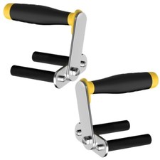 2PCS Plasterboard Lifter, Handle, Gripper, Easy Panel, Plywood & Drywall Sheets