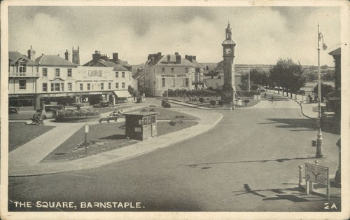 Barnstaple the square - ,