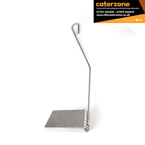Deep fryer crumb scoop - deep,