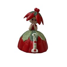 Vintage Christmas Bisque Holy Flower Birthday Girl Petal Hat Dress N 1 Sri Lanka