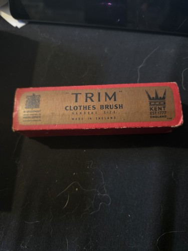 Vintage kent clothes brush - kent,