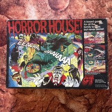 GT Horror House Very Rare Vintage Board Game by Action Gt 