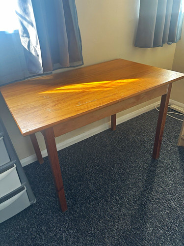 Rectangular wooden dining - wooden,
