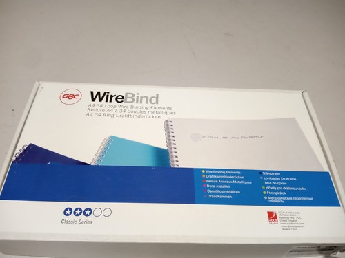 Gbc wirebind binding - wires,, 6
