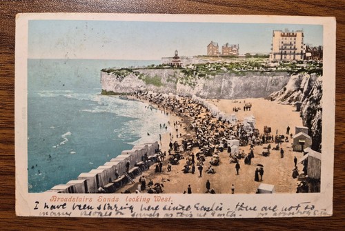 Broadstairs sands looking west - broadstairs,