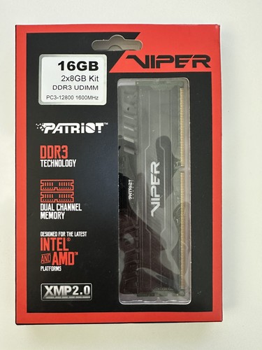 Patriot viper ddr3 16gb - patriot,