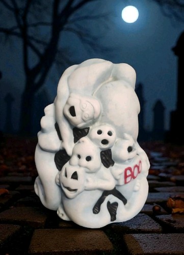 Vintage halloween ghost - vintage,