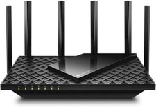 TP-Link Archer AXE75 AXE5400 Tri-Band Gigabit Wi-Fi 6E Router 5x Gigabit Port UK
