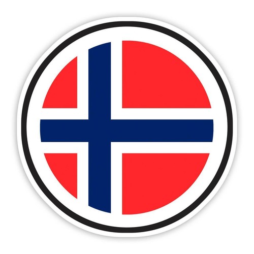 Gift sticker norway flag - gift,