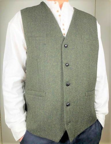 Irish tweed vest waistcoat - irish,