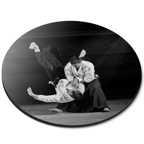 Round mouse mat aikido - round,
