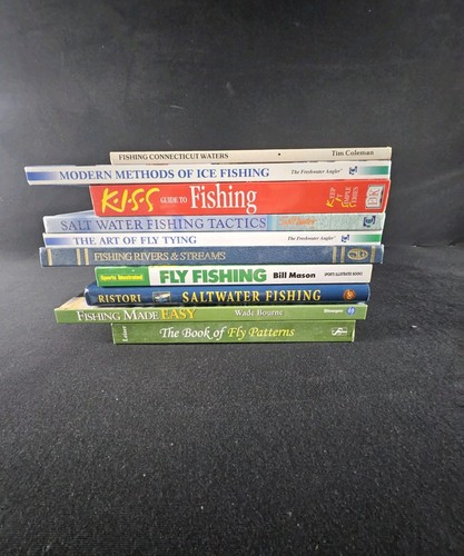 Lot books fishing - of, 10